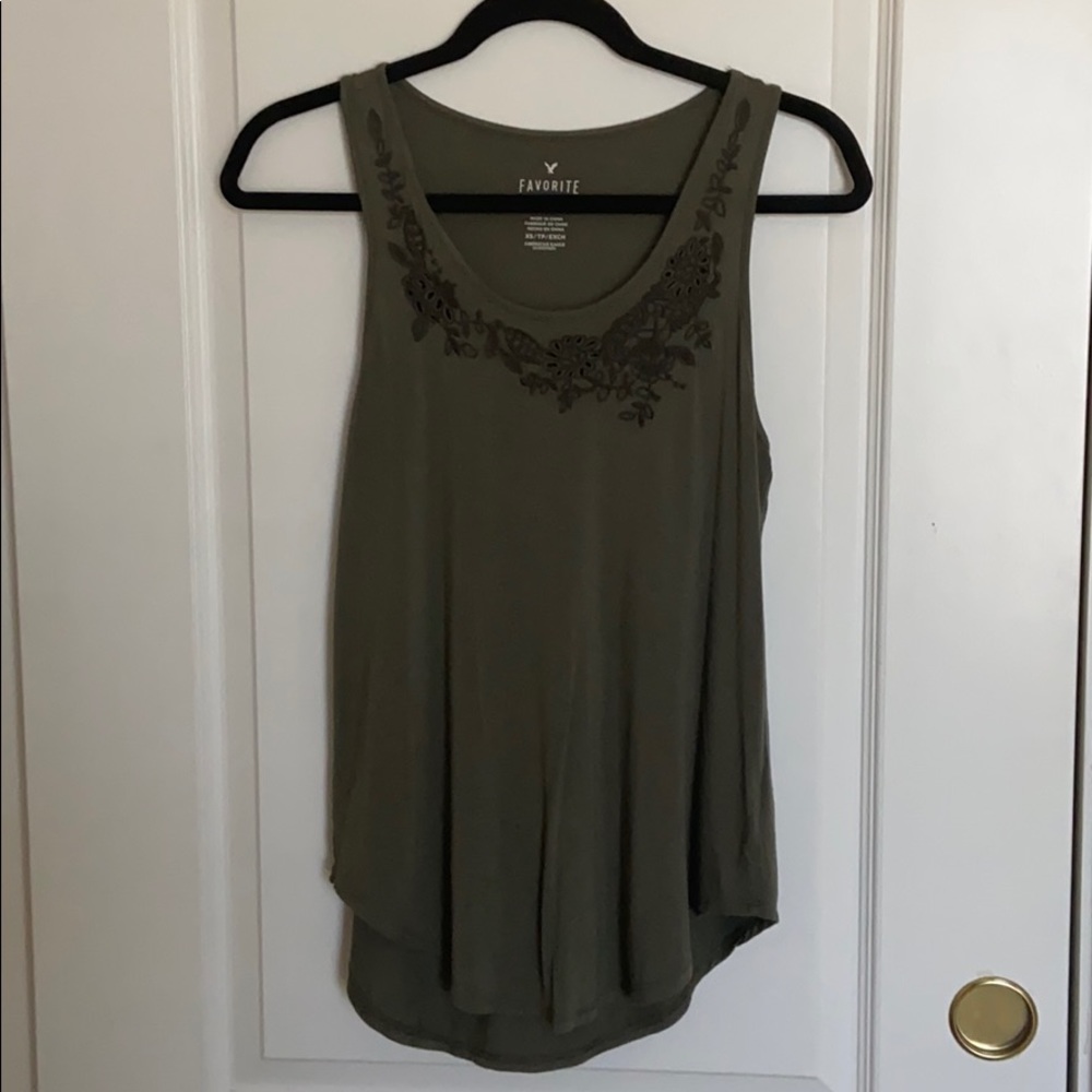 American Eagle Flowy Tank